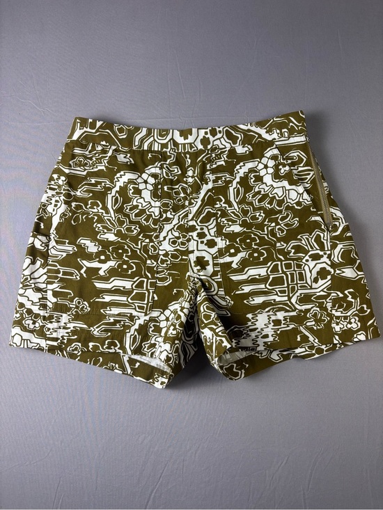 Rachel Comey Pants - Rachel Comey Kahki Floral Print Shorts 100% Cotton with Size Zipper Size 2 NWOT